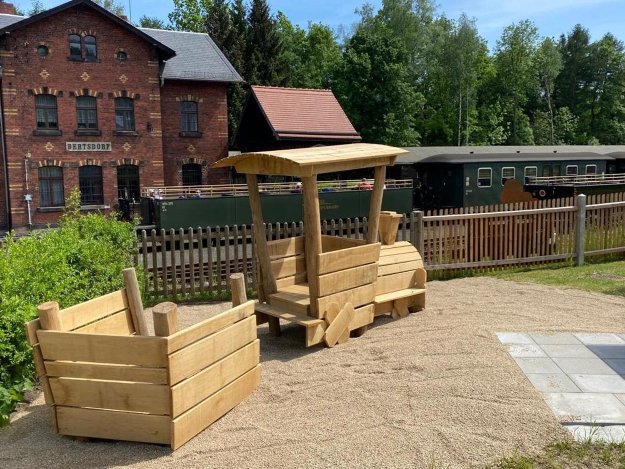 Ferienhaus Bimmelbahn 2 Olbersdorf Buitenkant foto